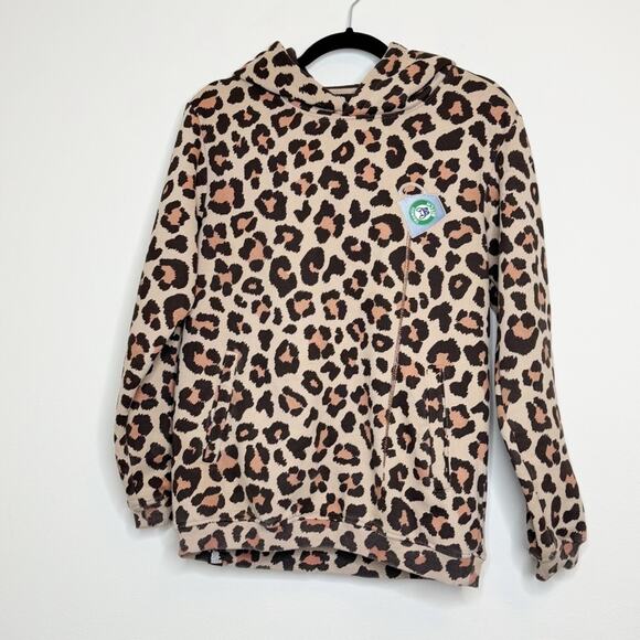 Miss Eatwell Tiramisuit Hoodie Leopard Heather McMahan Collab Size S/M - Picture 4 of 14